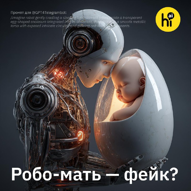 🛑 Роботы (пока) не будут вынашивать детей
На прошлой неделе СМИ сообщили, что в 2026 году китайская