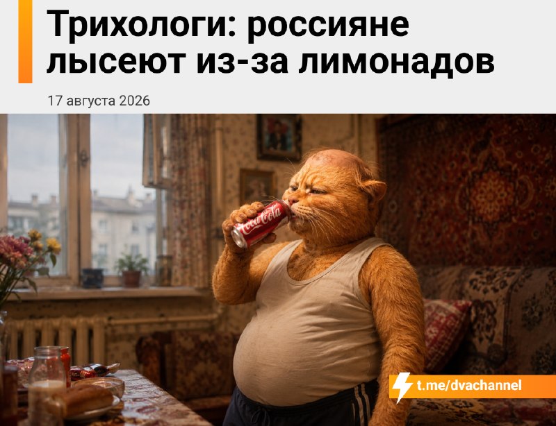 Россияне лысеют из-за газировки, предупреждают трихологи
Избыток сахара и добавок в лимонадах может