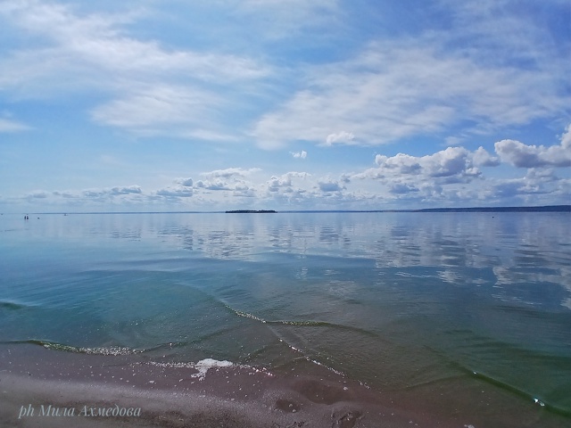 Жигулевское море (р.Волга).с. Хрящевка, Самарская обл. ??...