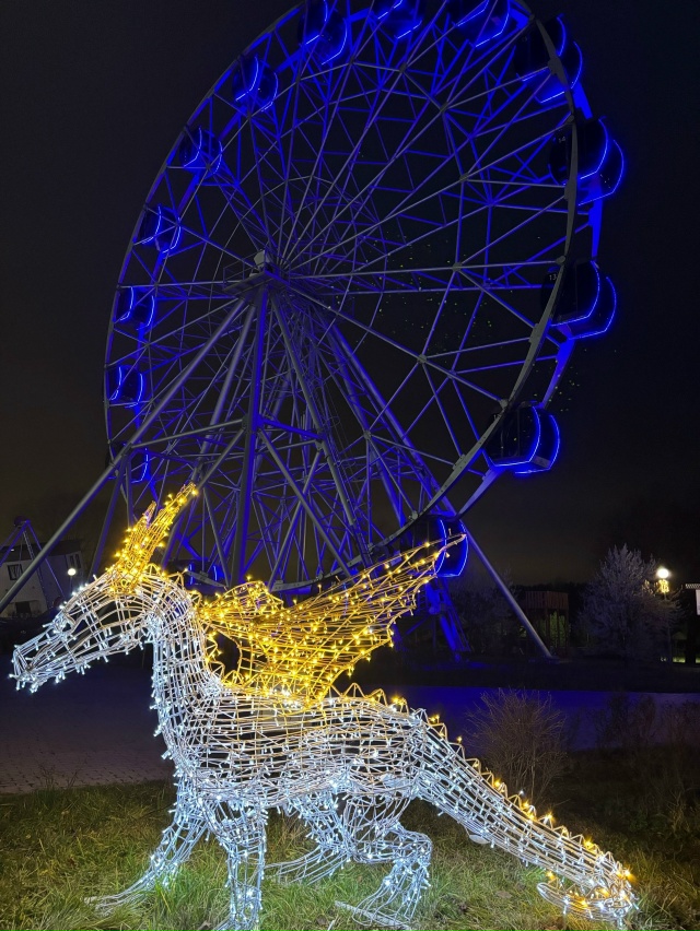 Набережная Спутника и в наступивших сумерках хороша!???...