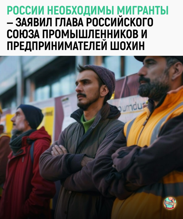 В России работы — вагон, а рабочих — тележка от суперм?...
