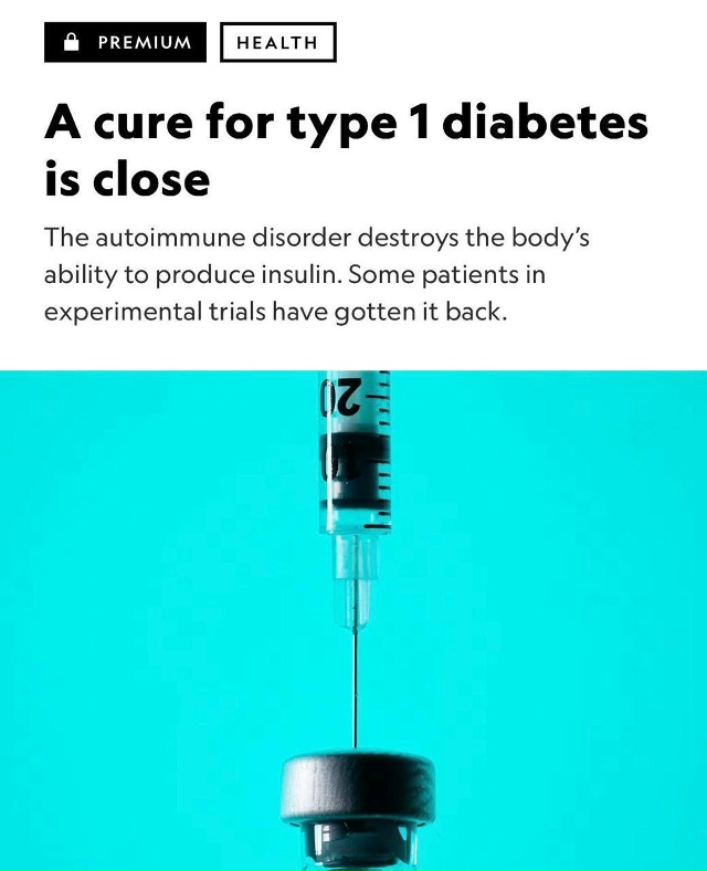 Диабет 1 типа ВСЁ.
Учёные победили диабет 1 типа — клет...