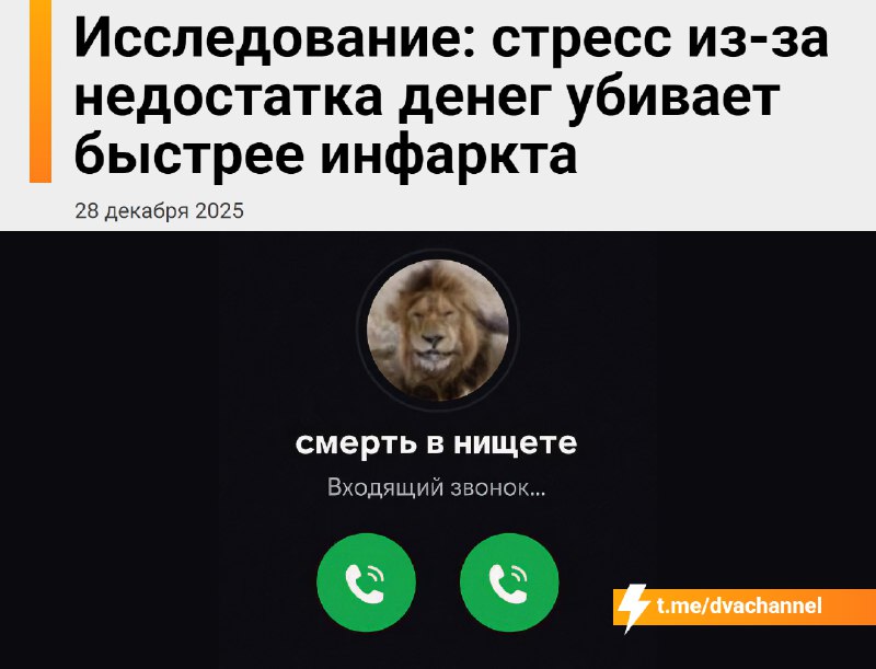 Стресс из-за нехватки денег убивает сердце быстрее, чем болезни
Учёные с помощью ИИ проанализировал