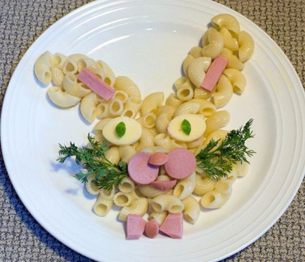 Веселые еда для детишек