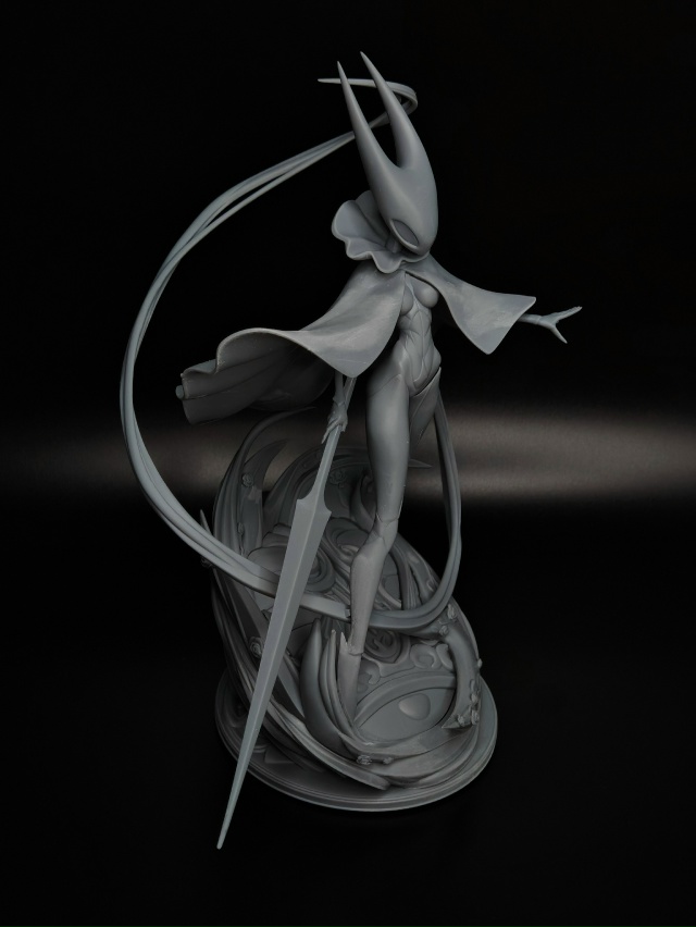 Хорнет Hornyt (Hollow Knight: Silksong) , общая высота  25 см.
Фигурка ?...