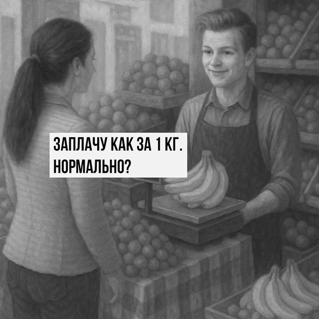 Ибо нечего так взвешивать)