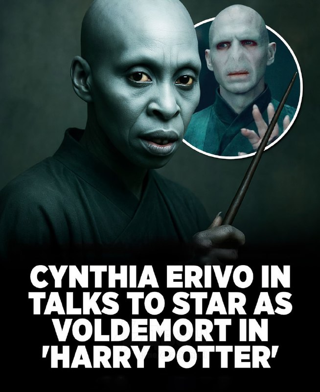 Волан-де-Морта в новом «Гарри Поттере» от HBO может сыграть чернокожая лысая актриса Синтия Эриво: п