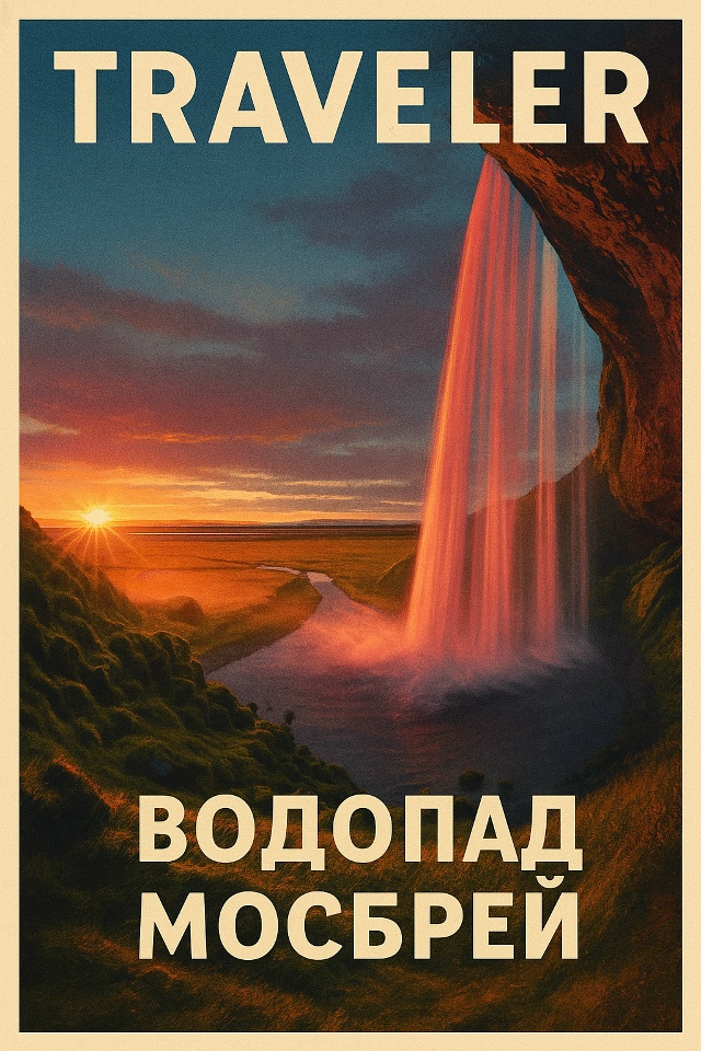🌍 Водопад Мосбрей — тайное чудо Калифорнии
⠀
Спрятан...