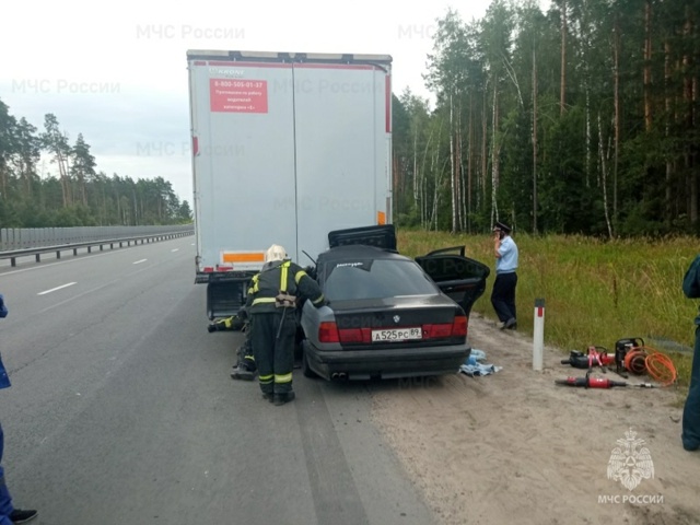 Серьезная авария произошла сегодня в 5 утра в Вязников?...