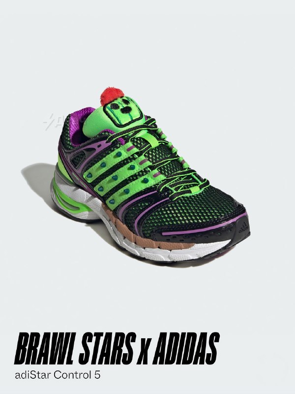 Adidas заанонсила новые кроссы по… Brawl Stars
Пару посвятили Спайку: на язычке красуется голова пе