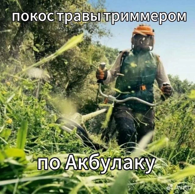 Покос травы триммером. Тел +79011157677. WhatsApp +79011157677
