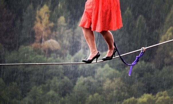 На каблуках над пропастью!
Для того, чтобы заниматься х...