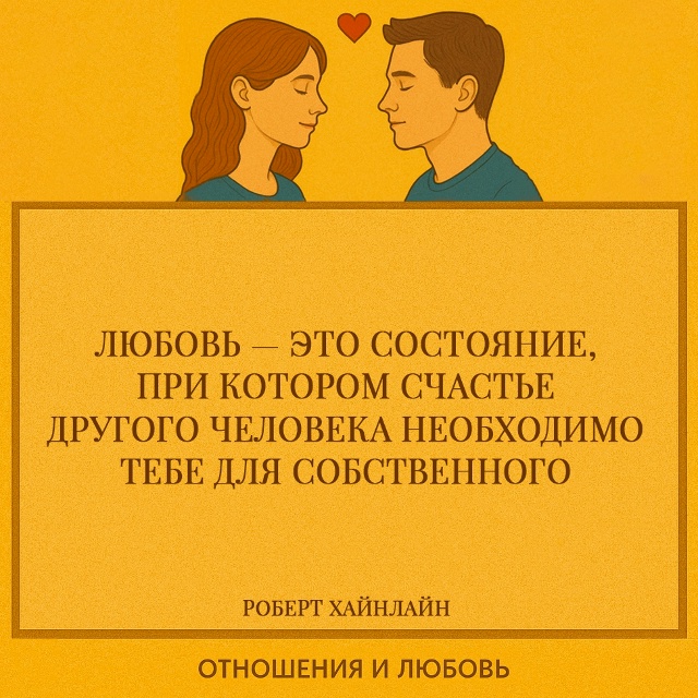 Эта формула превращает любовь в этику сорадости: твоё ?...