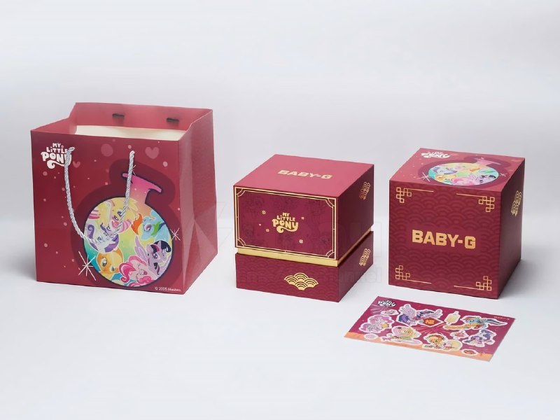 Мам купи: Casio представила новые часы, созданные в сотрудничестве с My Little Pony.
На корпусе изо