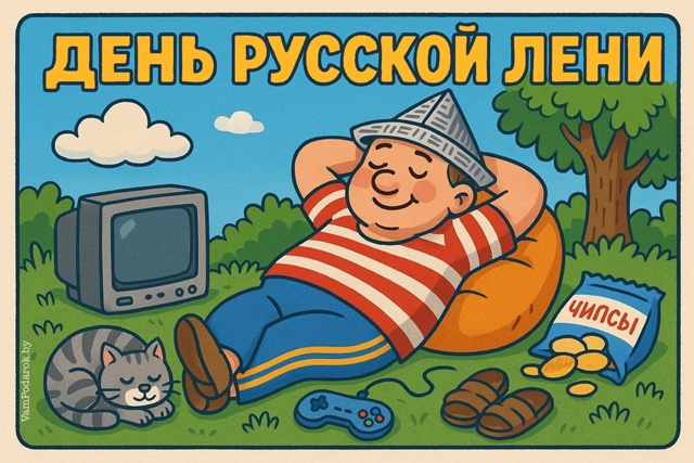 😴 День русской лени — праздник, который можно пропуст...