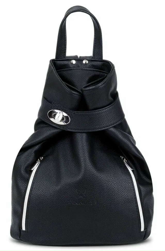 Продам сумку рюкзак трансформер черный женский новый 2...