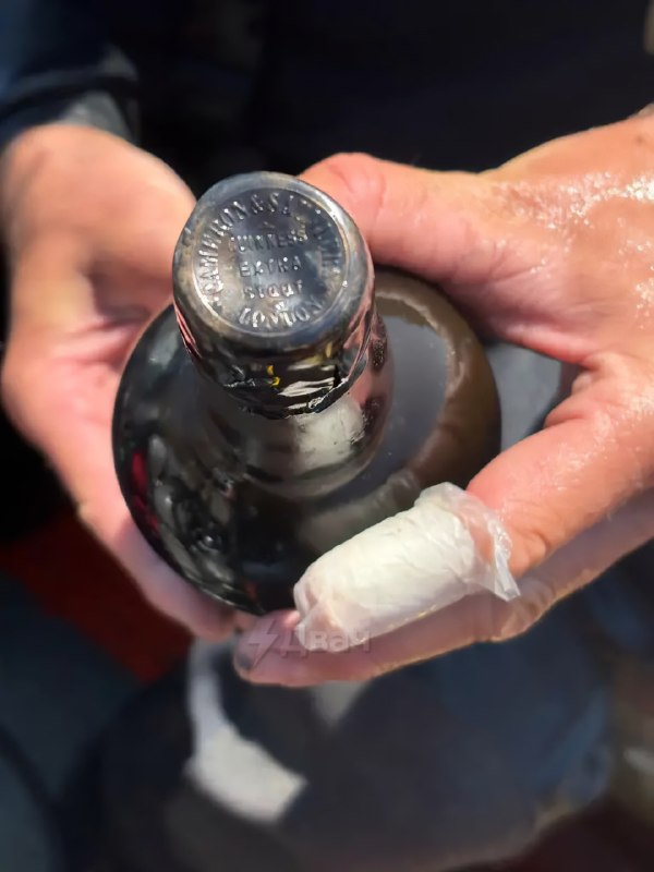 Дайвер нашёл на дне Ла-Манша бутылку Guinness Extra Stout возрастом около 162 лет — она пролежала по