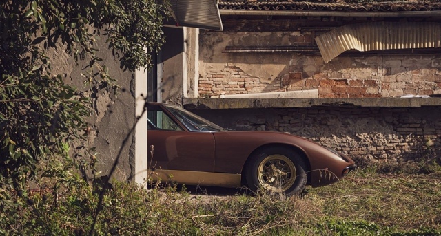 Утраченное сокровище: редчайшую Lamborghini Miura 1972 года нашл...