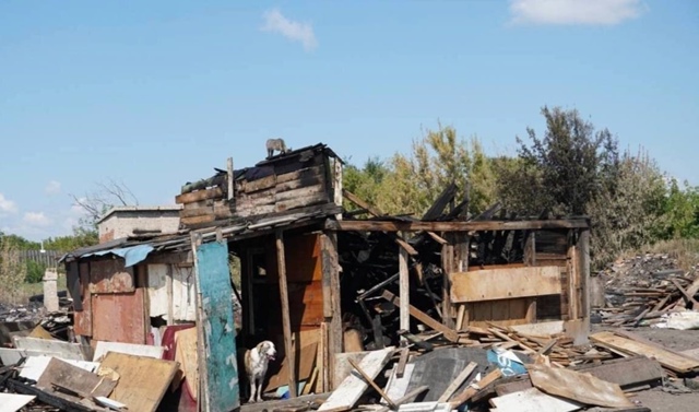 В Самарской области произошёл крупный пожар. В ночь на ...