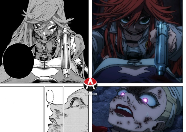 ? Сравниваем «Гачиакуту»: манга х 18 серия.
#сравнение...