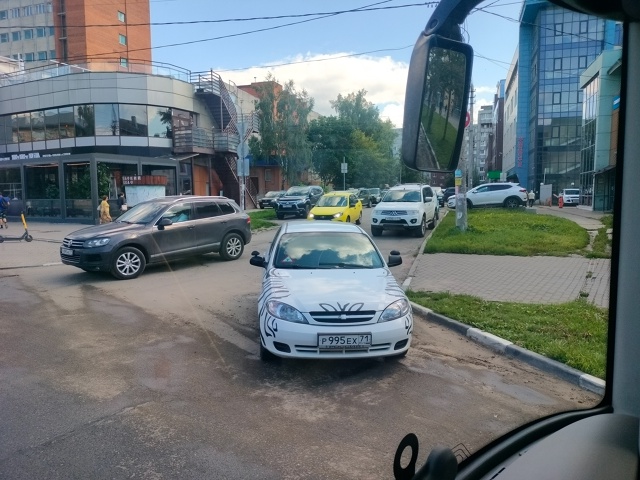 Мастер-класс по нарушению правил остановки и стоянки о...