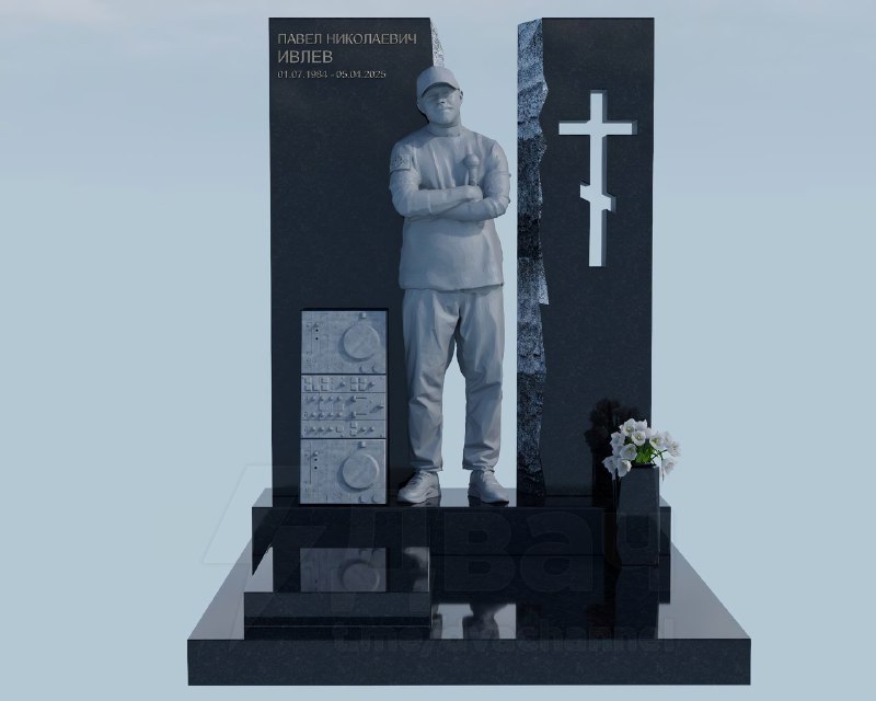 ‼️Памятник Паше Технику начали устанавливать на его могиле в Подмосковье, рассказала бывшая жена рэп