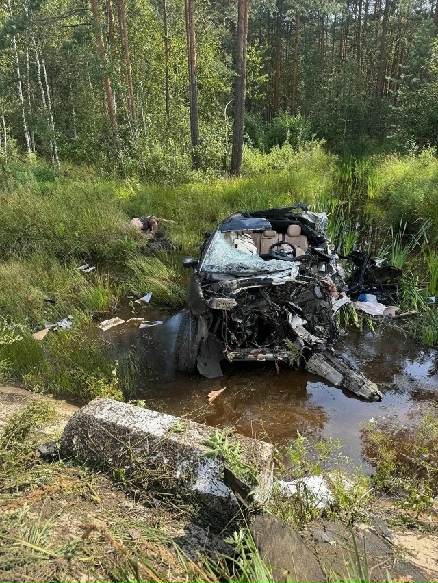 авария на трассе Р-132 возле деревни Бабино Гусь-Хрустал...