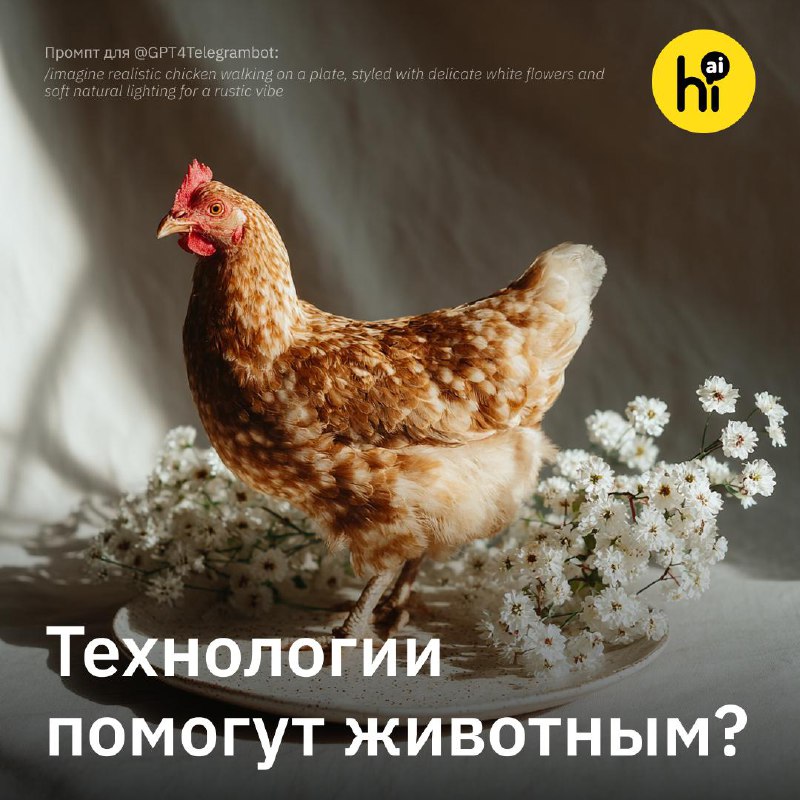 🐔 Помогут ли технологии прекратить страдания животных?
Одновременно на фермах по всему миру содержа