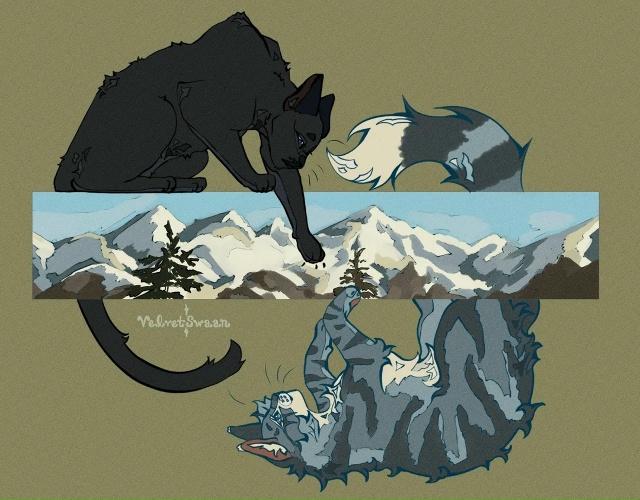 Грач и Ласточка
© velvetswaan
#KV_ZZ_ART