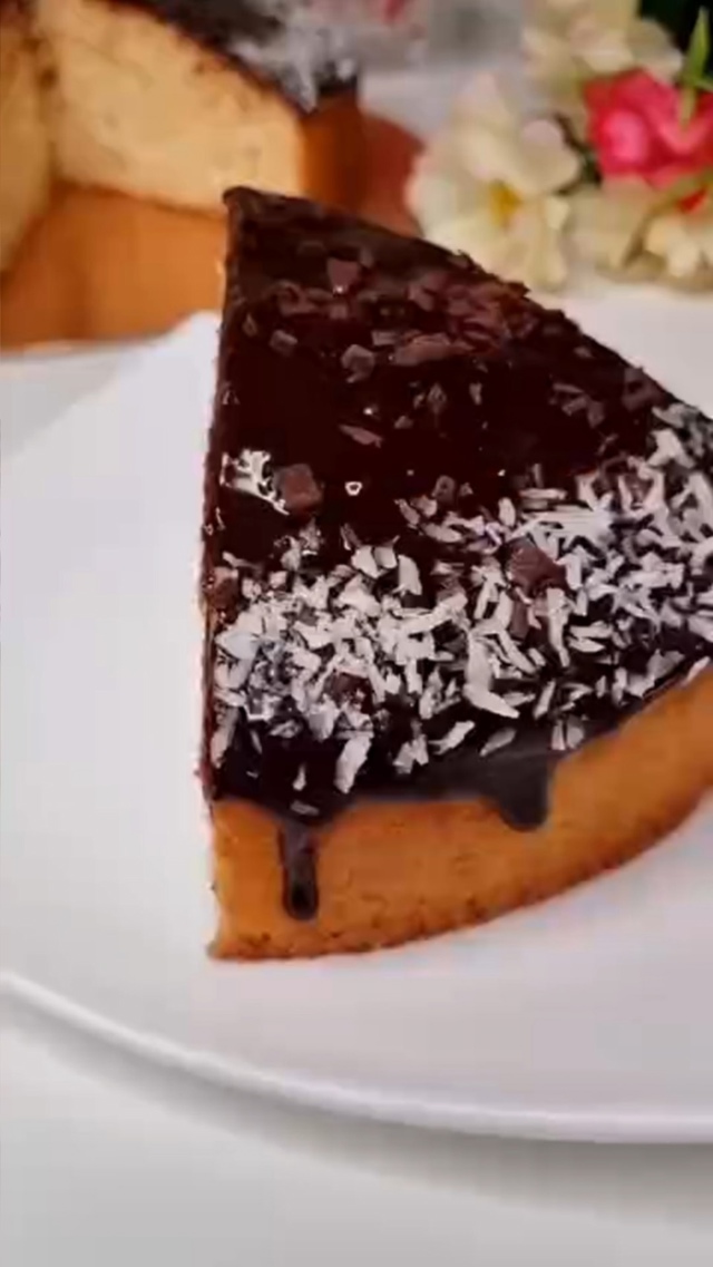 Пышный и неповторимый кокосовый пирог 