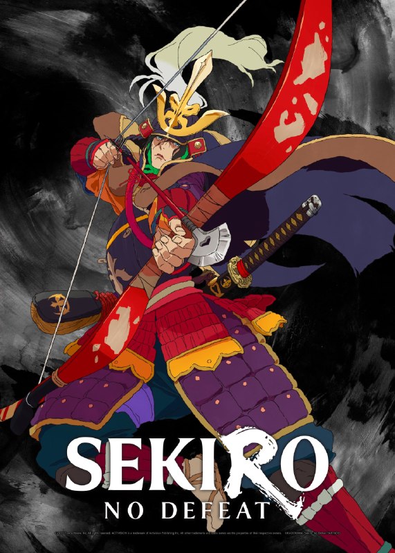 ⚡️Новые постеры аниме по игре «Sekiro: Shadows Die Twice» под названием «Сэкиро: Без поражения»
Пре