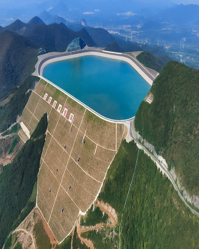 В Китае запустили инженерное чудо: плотину высотой с 60-...