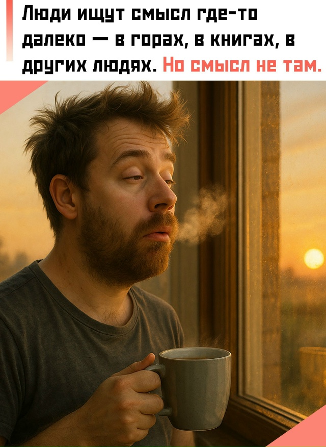 ☝ Он не прячется — просто живёт рядом: в дыхании по утр...