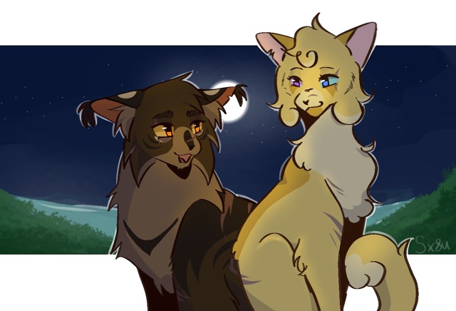 Ежевика и Корнецвет
У меня есть хэдканон, что на Совета...