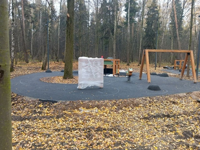 Новая игровая зона в Ольгинском лесопарке.
Срок запус?...