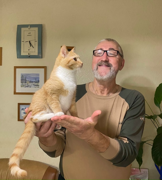 Кошки делают нас счастливее в любом возрасте…