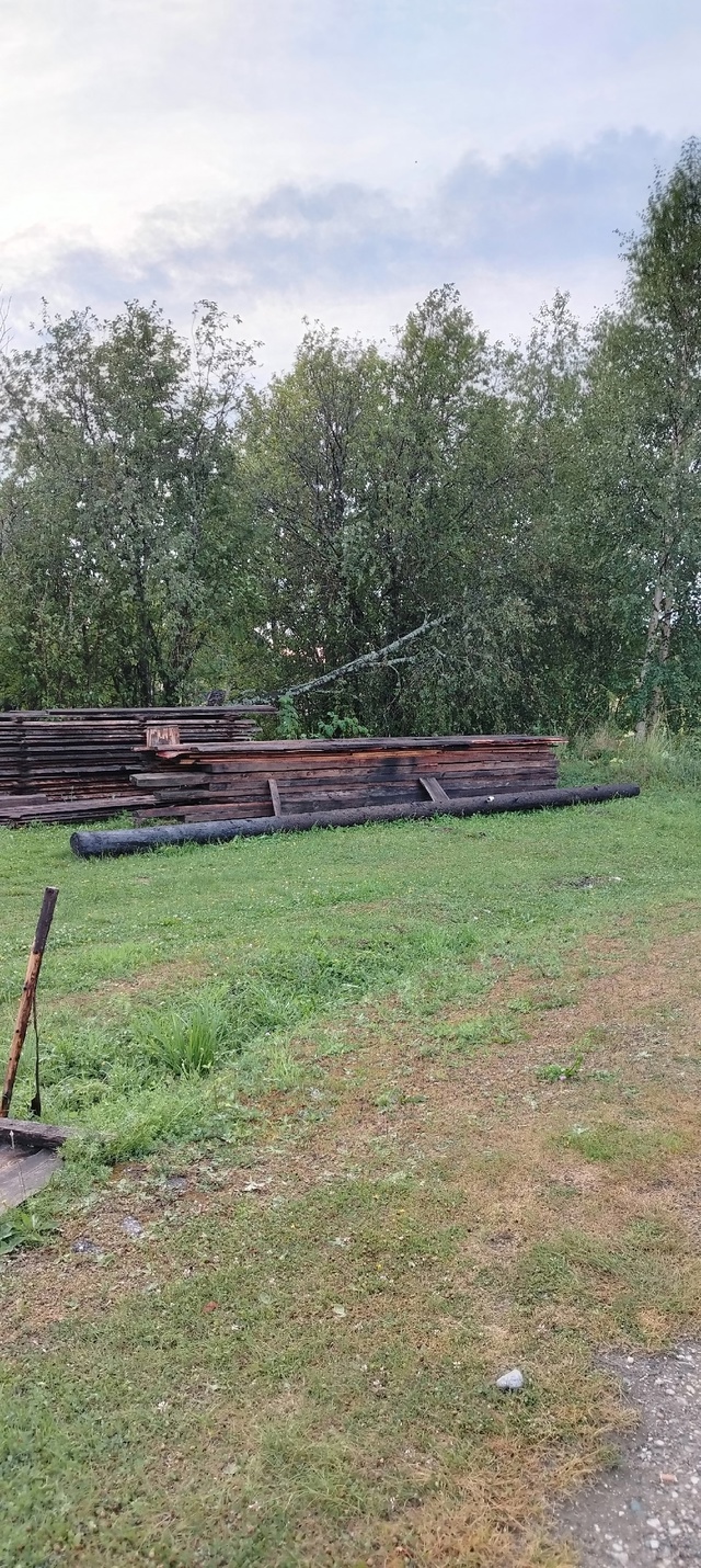 ❗⚡Последствия урагана в с. Георгиевское Вельского ра?...