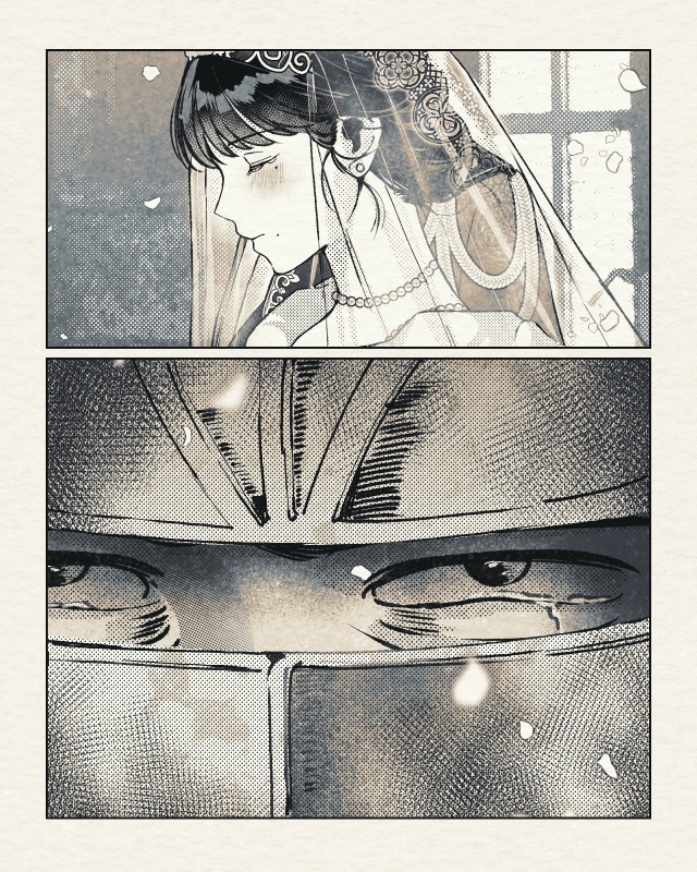 #Art_пары
Печальный конец рыцаря и его принцессы на ночь...