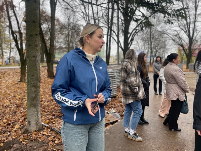 Обновленный сквер на улице Социалистической в Рузе от?...