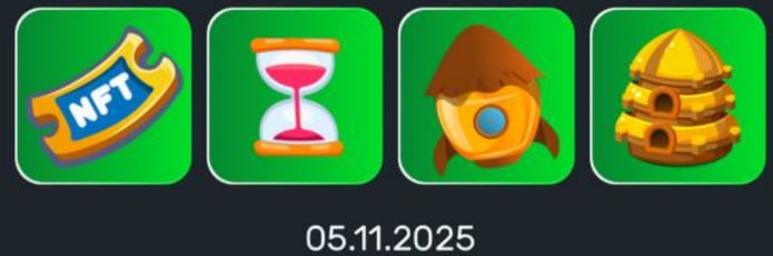 #Bee_Harvest #Space_Adventure #PandaFiT #Bounty_Hash
Комбо в Space Adventure 🚀
Комбо в Bounty H