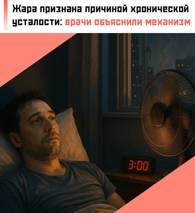 ❗ Жара нарушает терморегуляцию, замедляет выработку м...