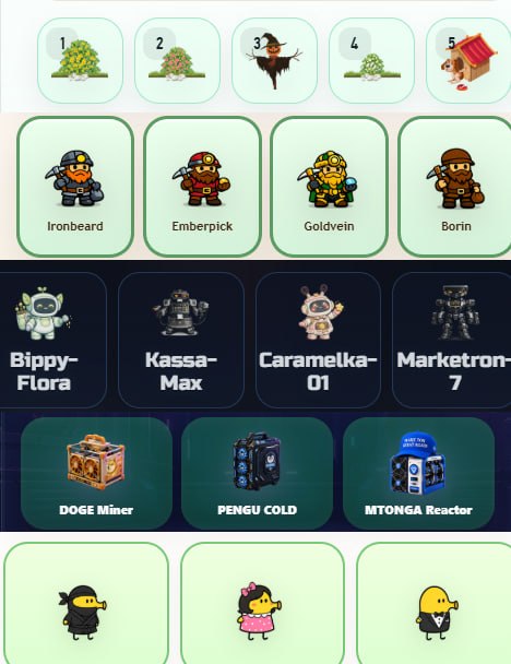 #Fomo_Fighters #Grow_Tea #Golden_Miner #Signal2193 #MEME_MINING #PandaFiT #Doodle_Jump
Комбо