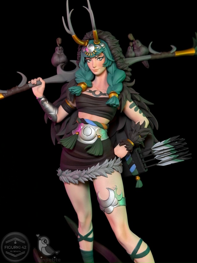 Артемида, финальная работа этого года от нашей талантл...