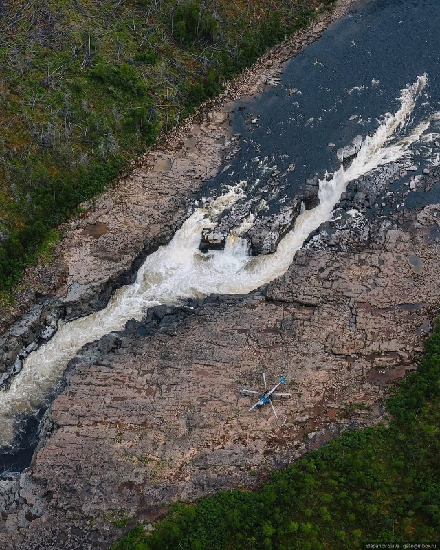 Большой Курейский водопад 🇷🇺