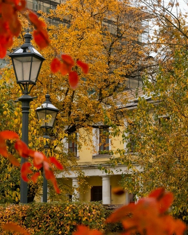 Осенняя Пречистенка 🍁.
Фото: tanushka_mar