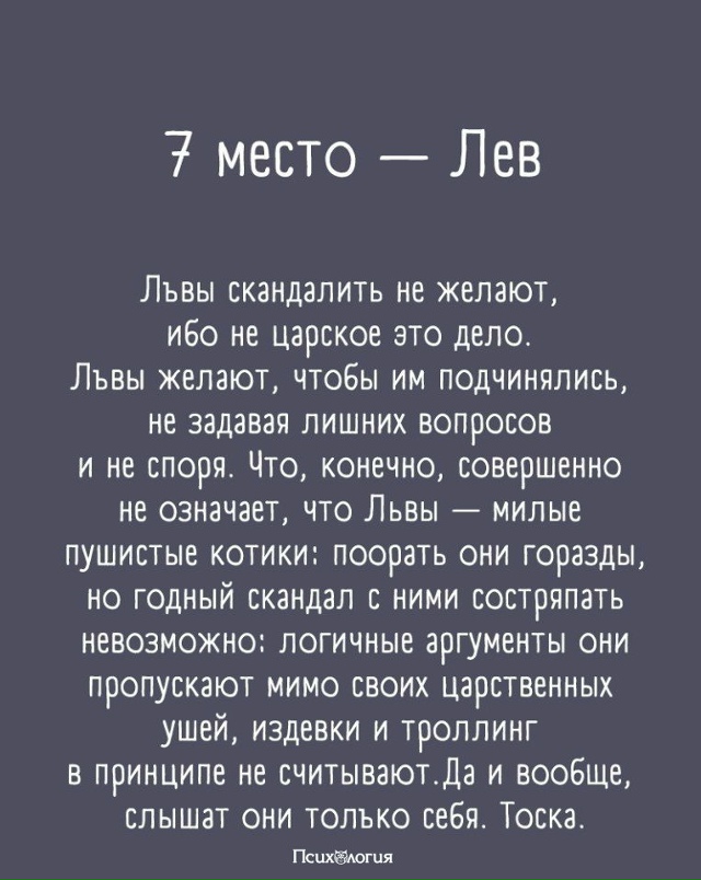 Самый скандальный знак зодиака 😅
Часть 1