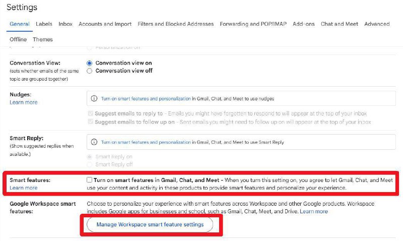 Gmail теперь может читать ваши письма по умолчанию — сервис автоматически включает доступ ко всем со