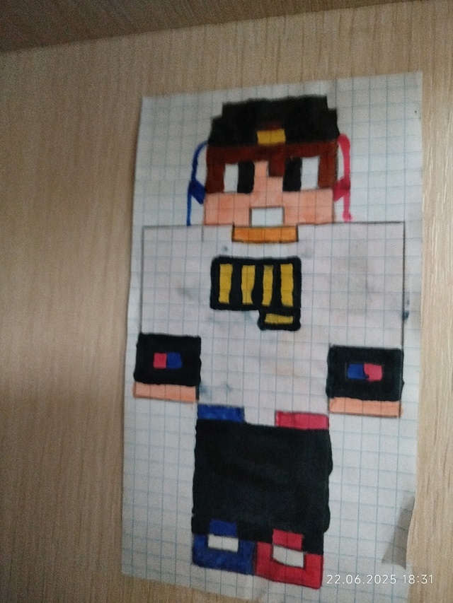 Нарисованный Женя ?