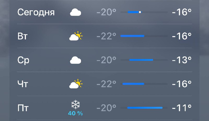 🥶 Аномально холодная погода сохранится в Москве до 6 февраля