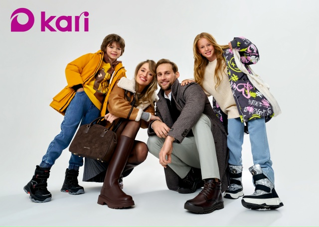 Идеальный стиль закрепляется правильным выбором
В KARI ...